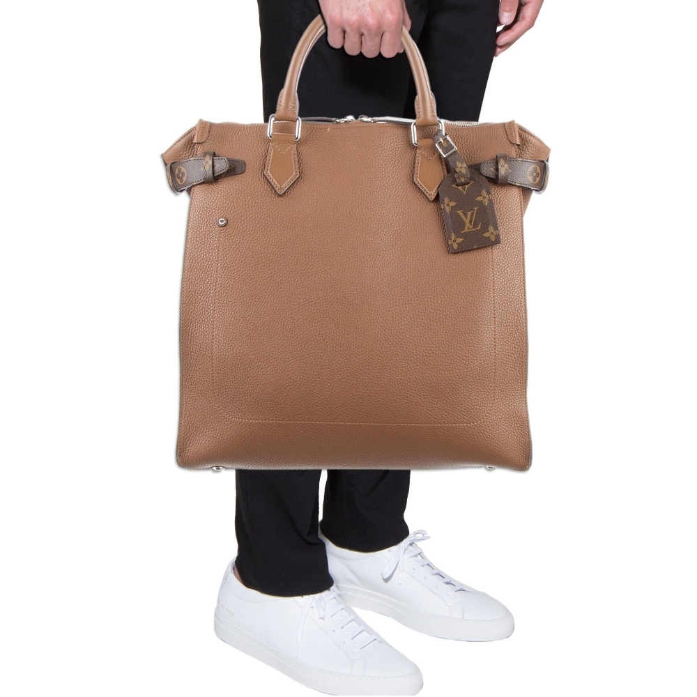 MSRP$4500 Rare! NEW Louis Vuitton North South Tote Taurillon Leather Monogram - Picture 4 of 16